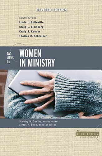 Book Cover Two Views on Women in Ministry (Counterpoints: Bible and Theology)
