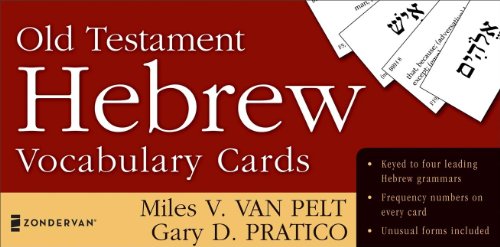 Book Cover Old Testament Hebrew Vocabulary Cards (The Zondervan Vocabulary Builder Series)