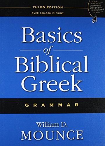 Book Cover Basics of Biblical Greek Grammar