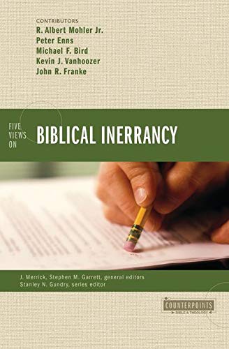 Book Cover Five Views on Biblical Inerrancy (Counterpoints: Bible and Theology)