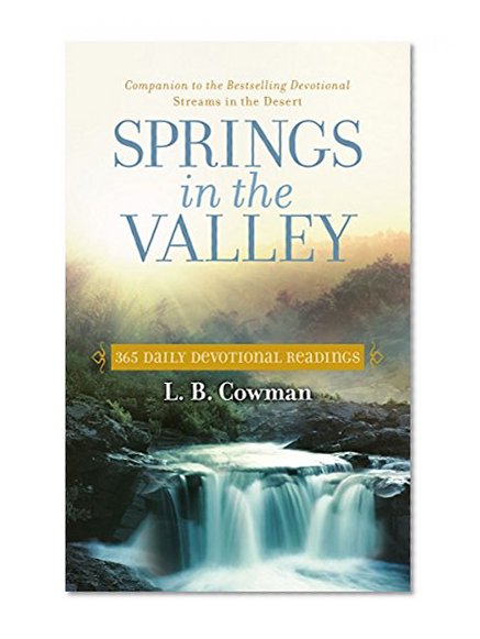 Book Cover Springs in the Valley: 365 Daily Devotional Readings