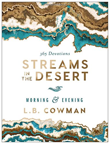 Book Cover Streams in the Desert Morning and Evening: 365 Devotions