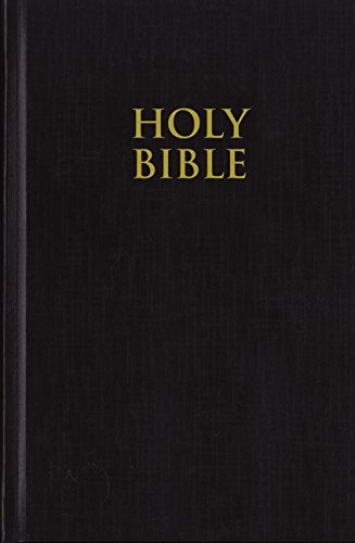 Book Cover NIV, Pew Bible, Hardcover, Black
