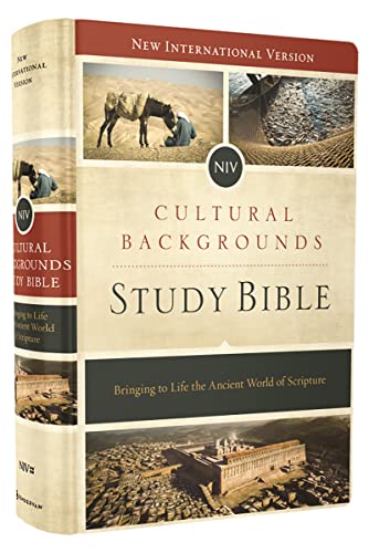 Book Cover NIV Cultural Backgrounds Study Bible: Bringing to Life the Ancient World of Scripture