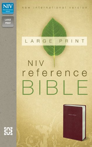 NIV Reference Bible, Large Print
