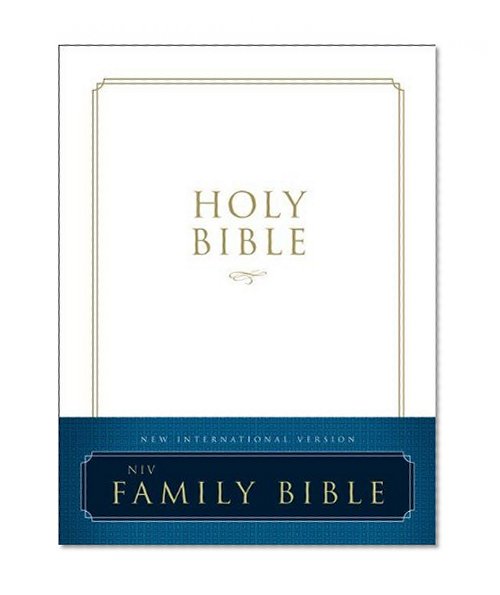 NIV, Family Bible, Hardcover