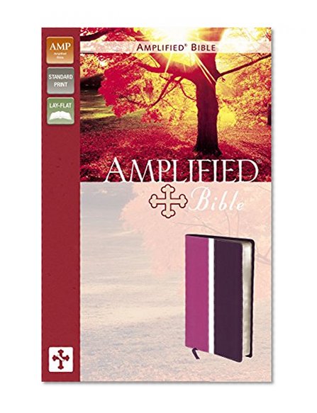 Amplified Bible: Dark Orchid / Deep Plum, Italian Duo-Tone