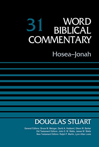 Book Cover Hosea-Jonah, Volume 31 (Word Biblical Commentary)