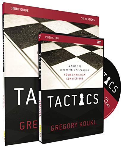 Book Cover Tactics Study Guide with DVD: A Guide to Effectively Discussing Your Christian Convictions