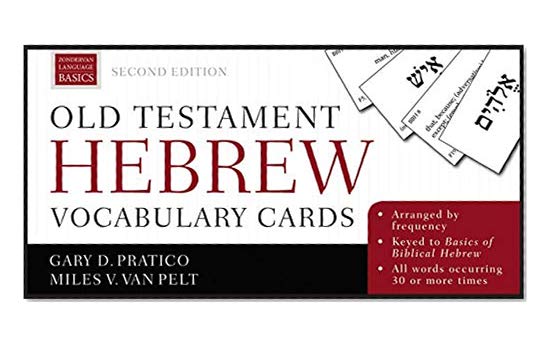 Book Cover Old Testament Hebrew Vocabulary Cards: Second Edition
