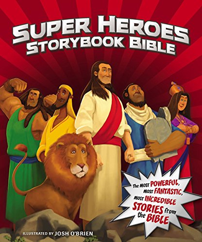 Book Cover Super Heroes Storybook Bible