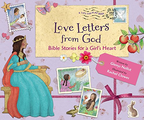 Book Cover Love Letters from God; Bible Stories for a Girl's Heart