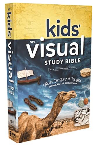 Book Cover NIV, Kids' Visual Study Bible, Hardcover, Full Color Interior: Explore the Story of the Bible---People, Places, and History