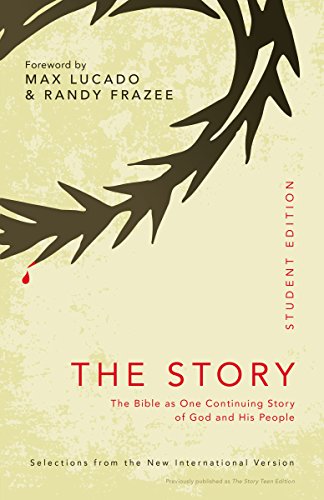 Book Cover NIV The Story Student Edition, Paperback: The Bible as One Continuing Story of God and His People