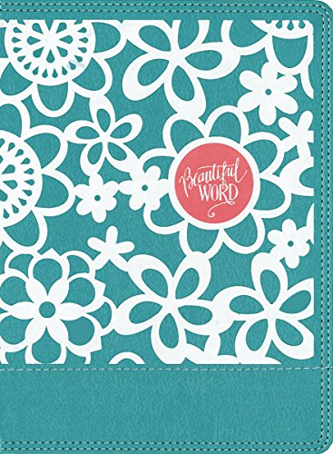 Book Cover NIV, Beautiful Word Coloring Bible for Girls, Leathersoft over Board, Teal: Hundreds of Verses to Color