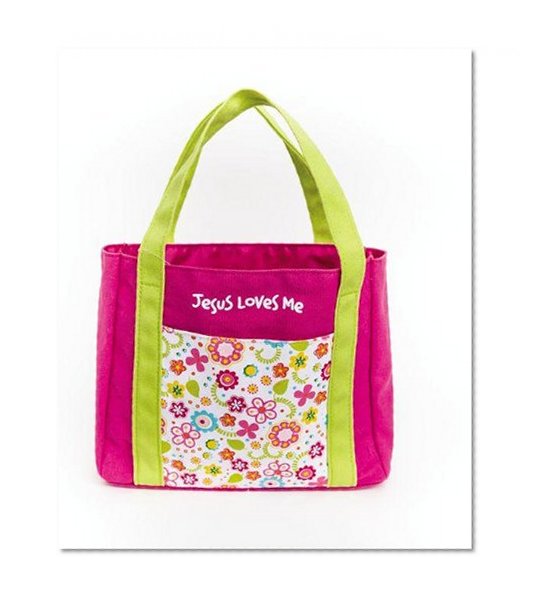 My First Church Bag Flowers Medium