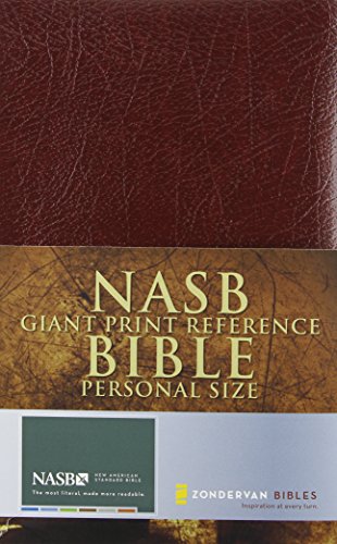 Book Cover NASB Giant Print Reference Bible, Personal Size