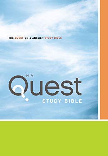 Book Cover NIV, Quest Study Bible, Hardcover: The Question and Answer Bible