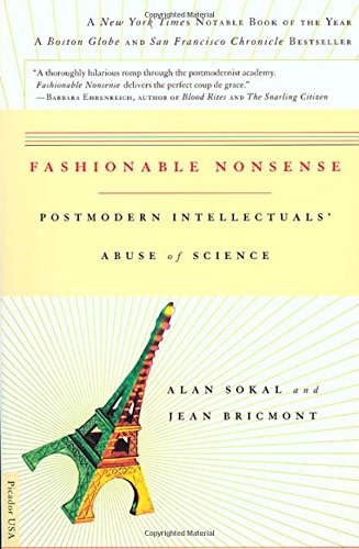 Book Cover Fashionable Nonsense: Postmodern Intellectuals' Abuse of Science