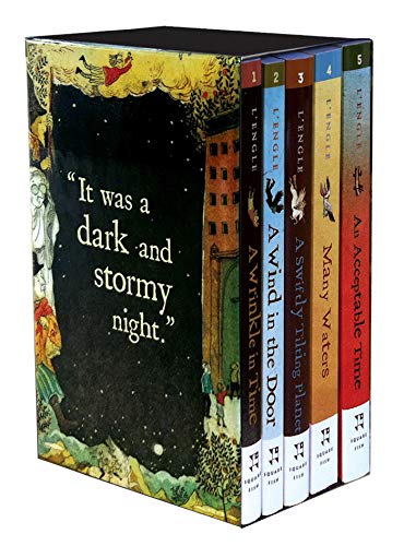 Book Cover The Wrinkle in Time Quintet Boxed Set (A Wrinkle in Time, A Wind in the Door, A Swiftly Tilting Planet, Many Waters, An Acceptable Time)