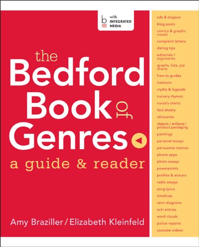 Book Cover The Bedford Book of Genres: A Guide & Reader