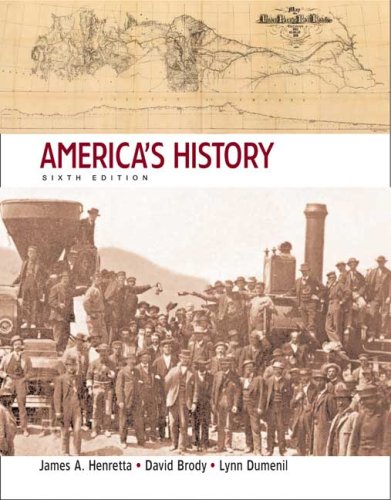 Book Cover America's History, Combined Edition