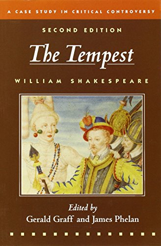 Book Cover The Tempest: A Case Study in Critical Controversy (Case Studies in Critical Controversy)