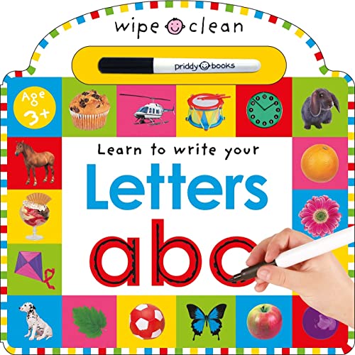 Book Cover Wipe Clean: Letters (Wipe Clean Learning Books)