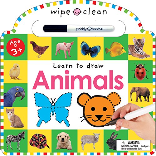 Book Cover Wipe Clean: Animals (Wipe Clean Learning Books)