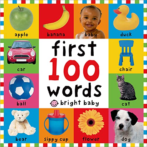 Book Cover First 100 Words (Bright Baby)