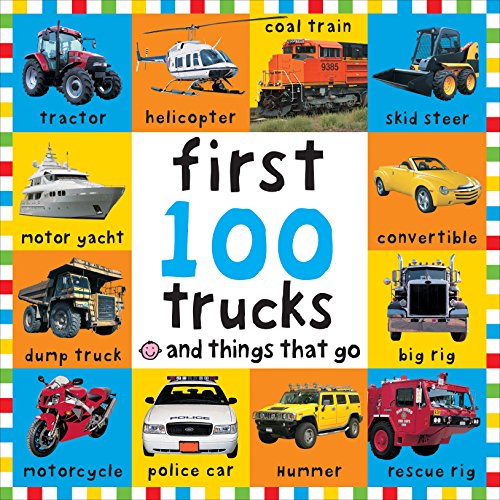 Book Cover Big Board First 100 Trucks and Things That Go