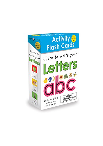 Book Cover Wipe Clean Flash Cards ABC (Wipe Clean Activity Flash Cards)26 cards