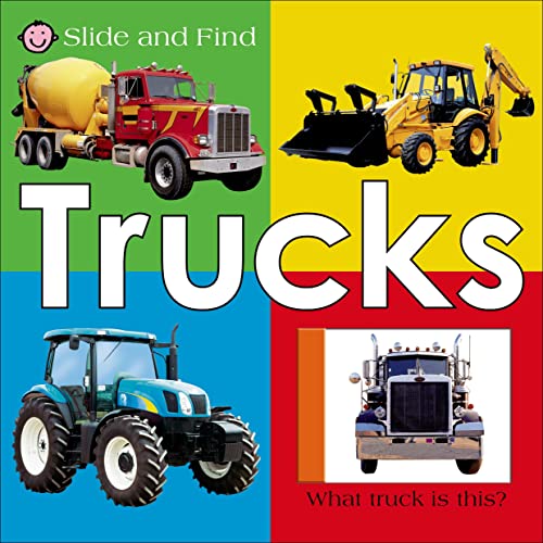 Book Cover Slide and Find - Trucks