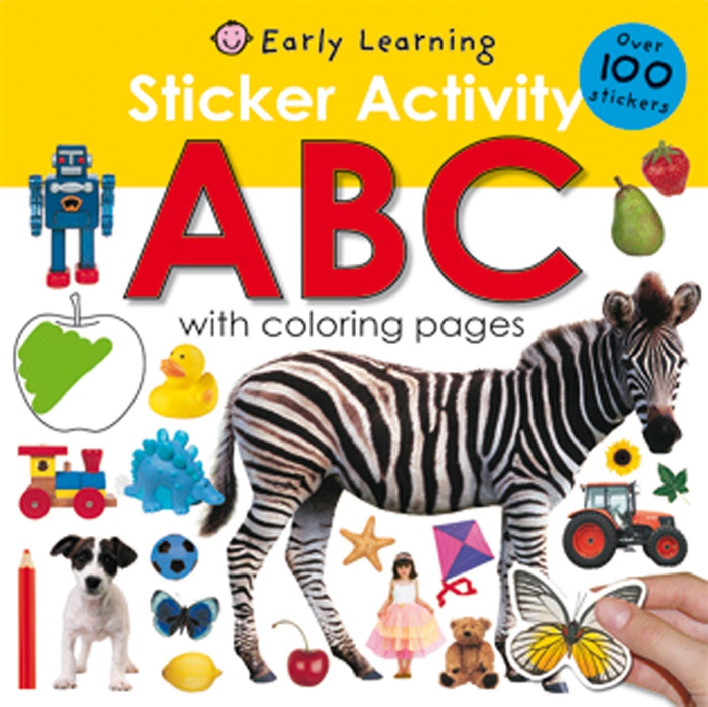 Book Cover Sticker Activity ABC: Over 100 Stickers with Coloring Pages (Sticker Activity Fun)
