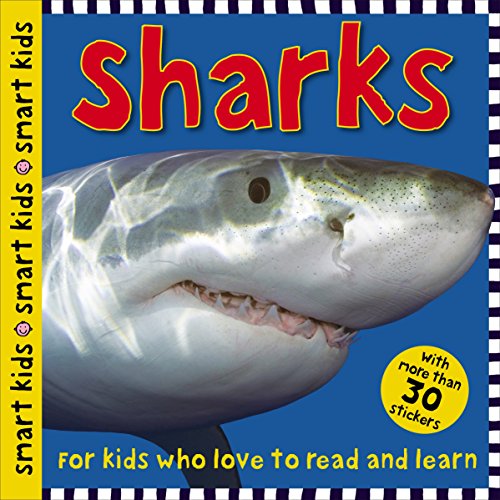 Book Cover Smart Kids Sharks: with more than 30 stickers
