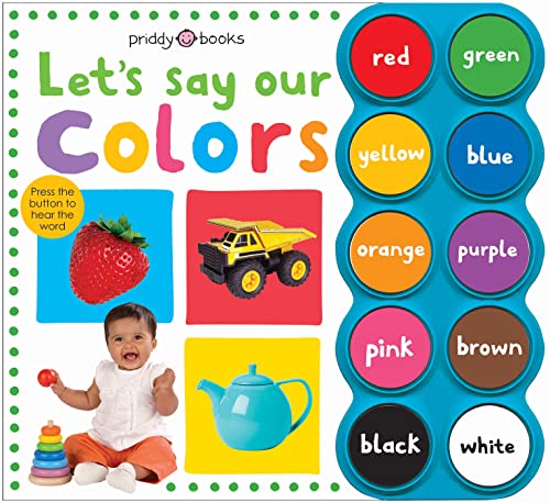Book Cover Simple First Words Let's Say Our Colors