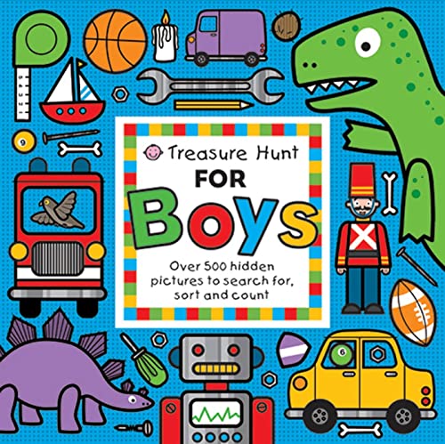 Book Cover Treasure Hunt for Boys: Over 500 hidden pictures to search for, sort and count!