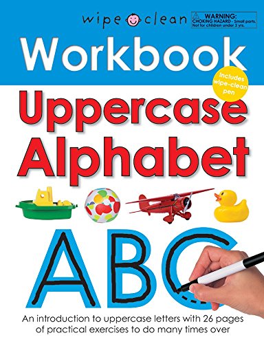 Book Cover Wipe Clean Workbook Uppercase Alphabet (Wipe Clean Learning Books)