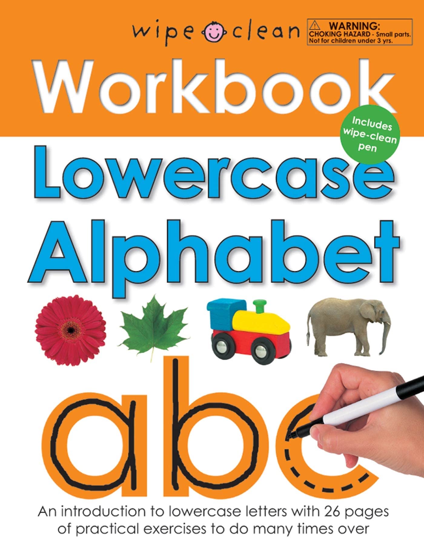 Book Cover Wipe Clean Workbook Lowercase Alphabet: Includes Wipe-Clean Pen (Wipe Clean Learning Books)