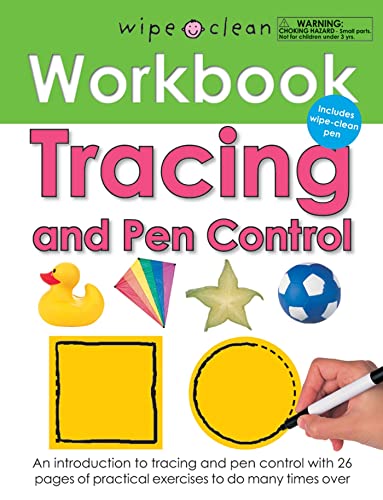 Book Cover Wipe Clean Workbook Tracing and Pen Control (Wipe Clean Learning Books)