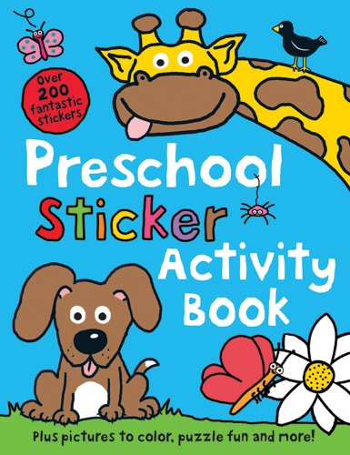 Book Cover Preschool Color & Activity Book