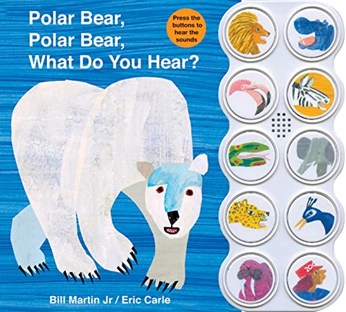 Book Cover Polar Bear, Polar Bear What Do You Hear? sound book (Brown Bear and Friends)