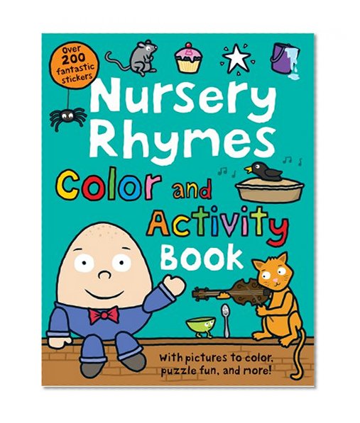 Book Cover Nursery Rhymes Color and Activity Book