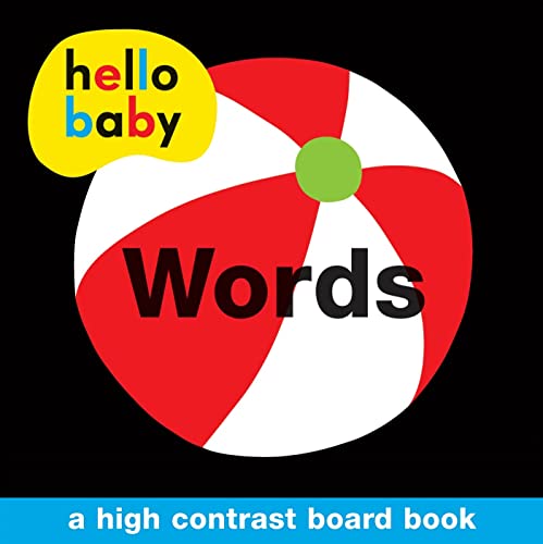 Book Cover Hello Baby: Words: A High-Contrast Board Book