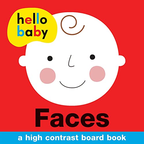 Book Cover Hello Baby: Faces: A High-Contrast Board Book