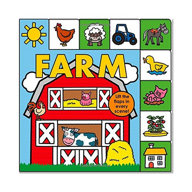 Book Cover Lift-the-Flap Tab: Farm (Lift-the-Flap Tab Books)