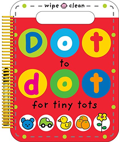Book Cover Dot to Dot for Tiny Tots Wipe Clean Activity Book