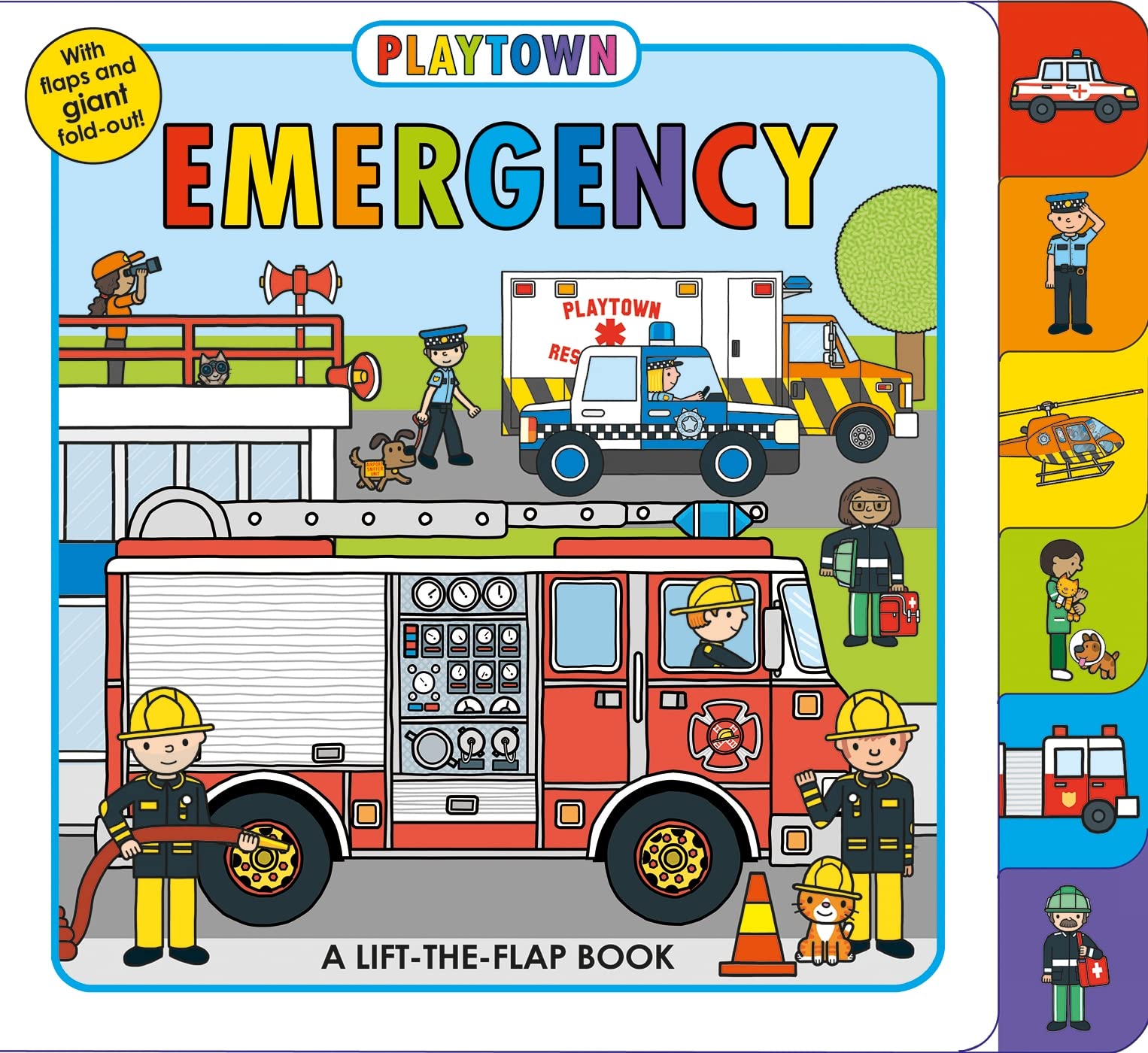 Book Cover Playtown: Emergency: A Lift-the-Flap book