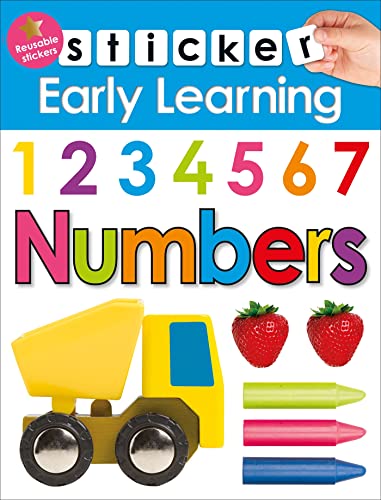 Book Cover Sticker Early Learning: Numbers: With Reusable Stickers
