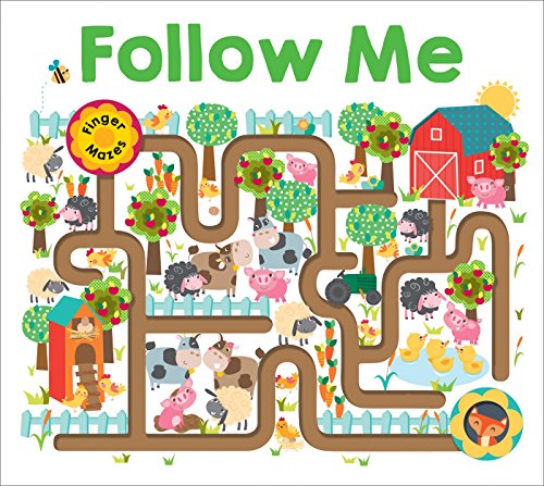 Book Cover Maze Book: Follow Me (Finger Mazes)
